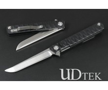 No logo 9CR18MOV  blade material folding knife UD405499